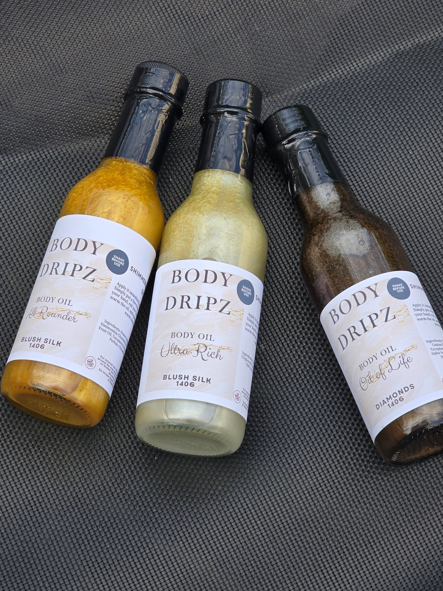 Body Dripz Shimmering Body oil - Oil of Life