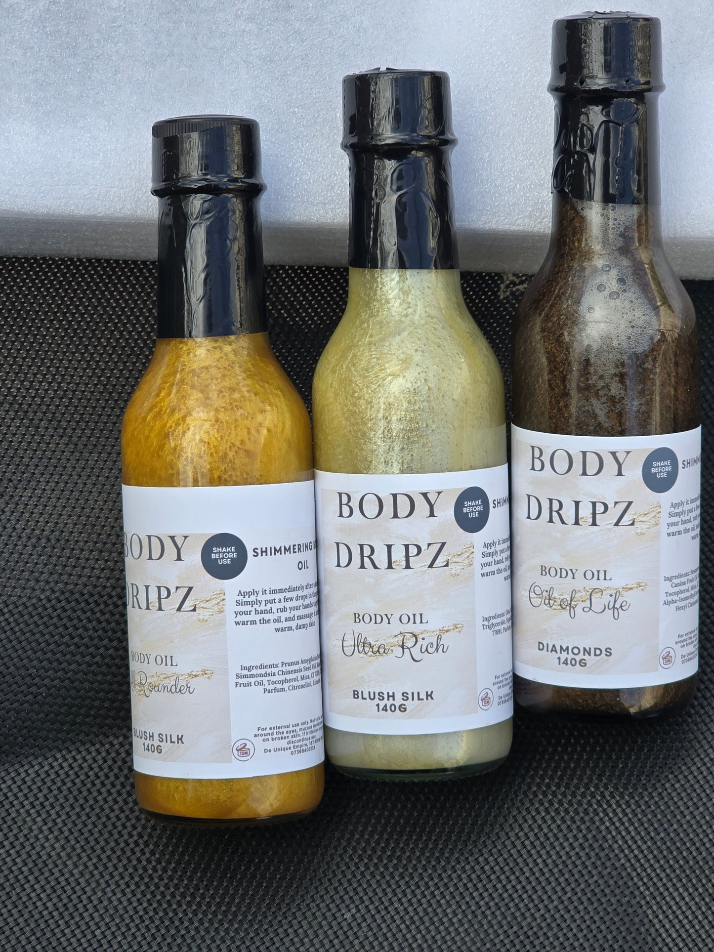 Body Dripz Shimmering Body oil - All Rounder